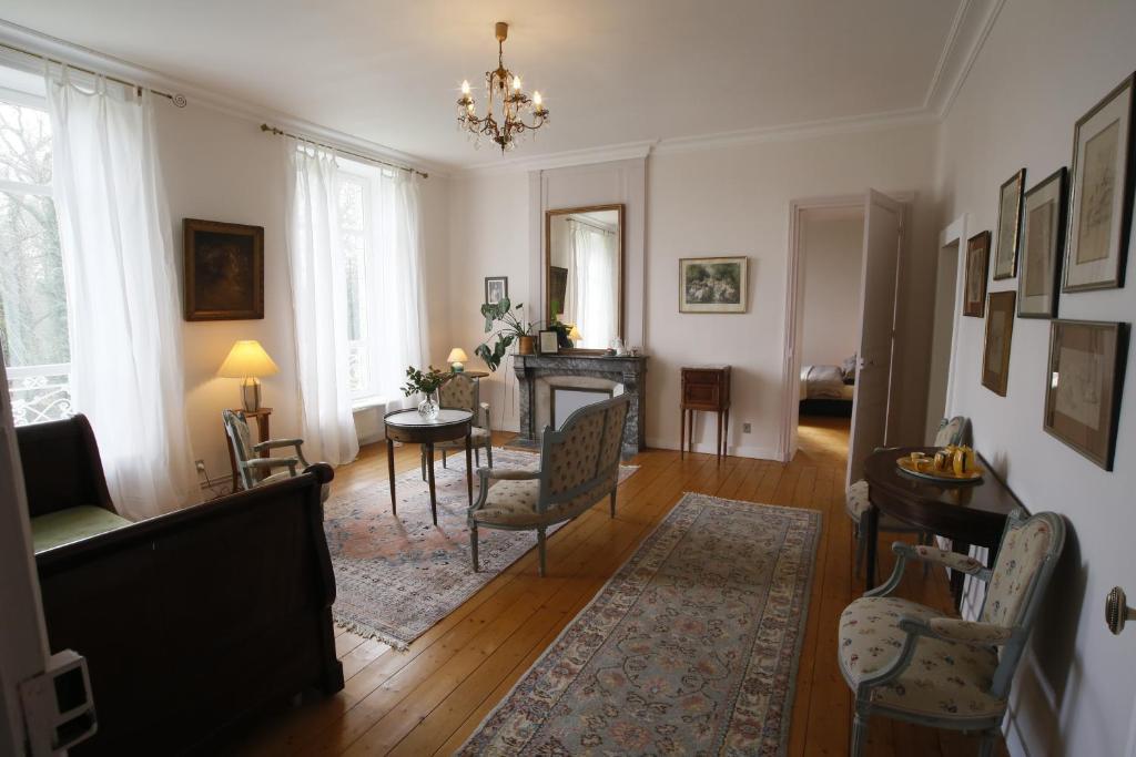 Chateau De Penfrat Gouesnach Habitación foto